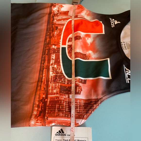 2021 Miami Hurricanes Adidas
Tennis Jersey Shirt Team - Picture 6 of 11